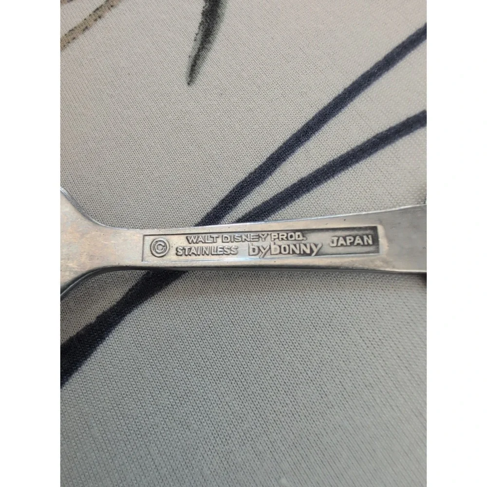 Vintage Walt Disney Mickey Mouse Childs Fork Bonny Japan Stainless Steel